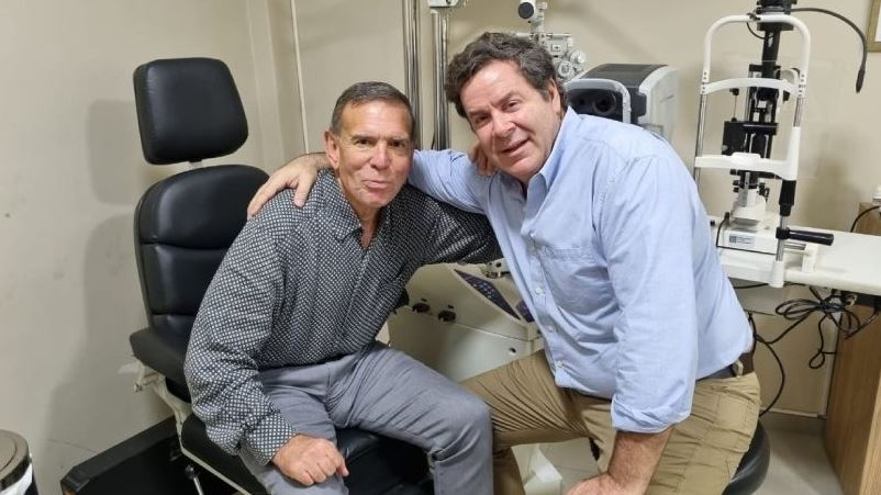 Juan Ángel Napout recupera completamente su visión