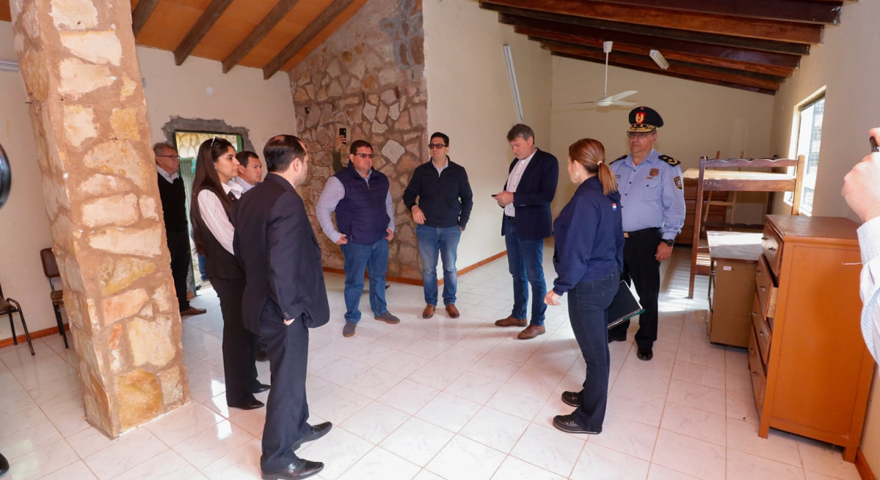 SENAD busca reactivar centro de tratamiento de adicciones en Piribebuy