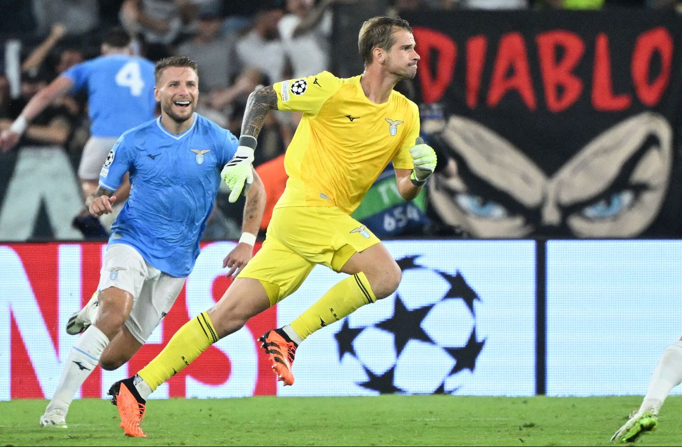 Ivan Provedel, el héroe de la Lazio en la primera fecha de la Champions