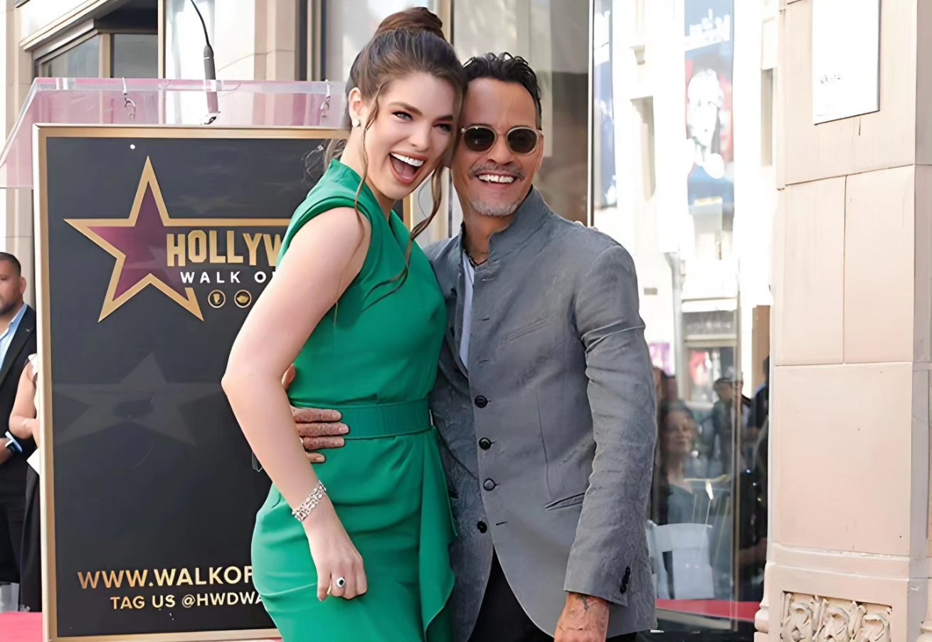 Nadia Ferreira y Marc Antony haciendo historia en Hollywood