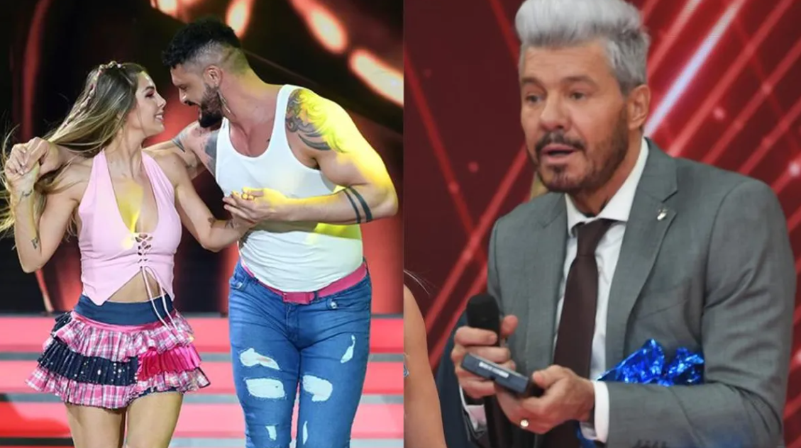 El tamaño del bailarín de Romina Malaspina, Rodrigo Jara, que impresionó a Marcelo Tinelli