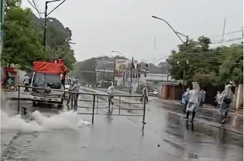 Incidentes entre policías y desvinculados de Itaipú