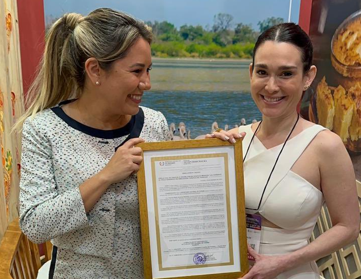 Lali González fue declarada Embajadora Turística del Paraguay