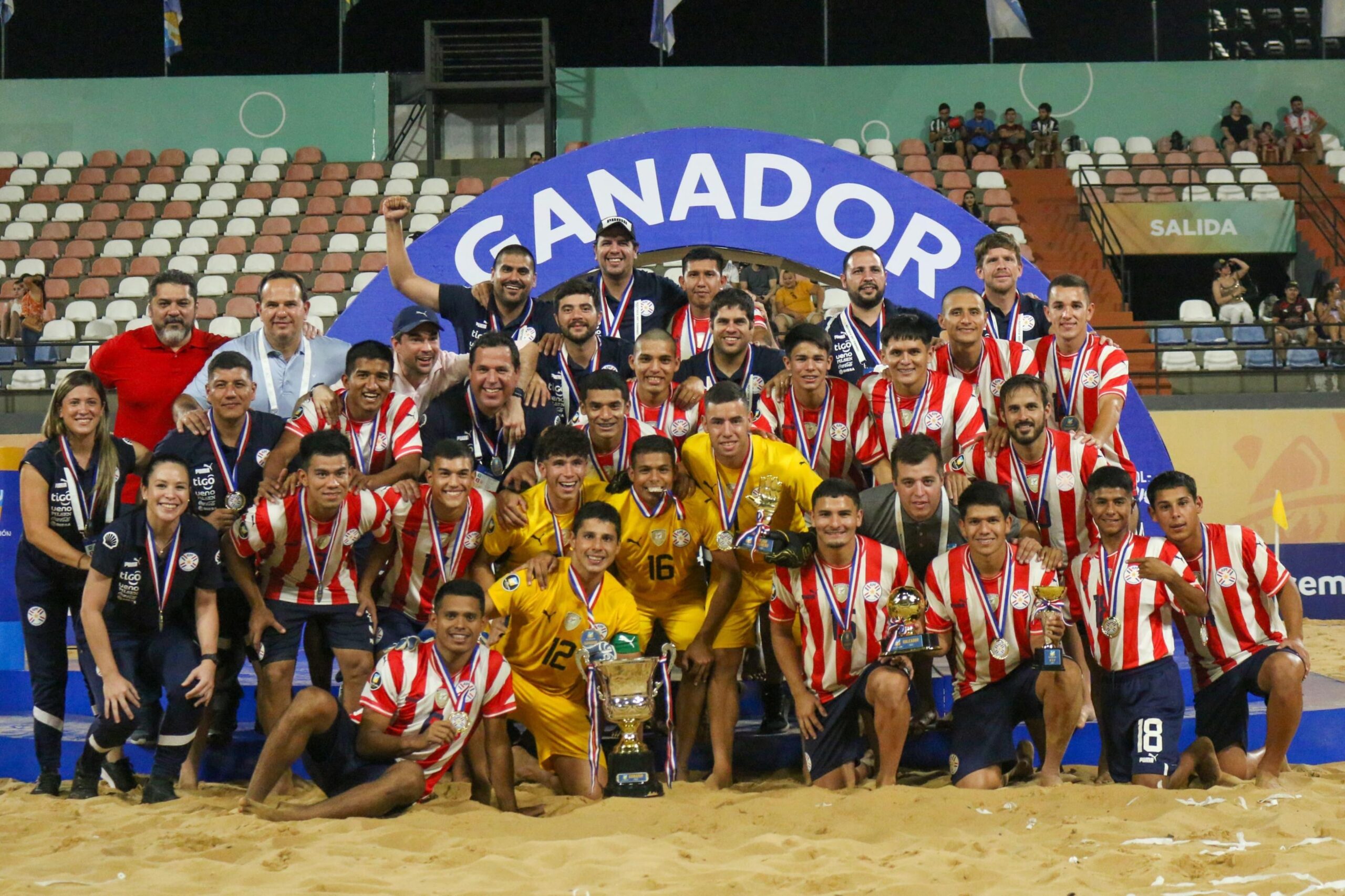 Los “Pynandi” ganadores de la Zona Sur