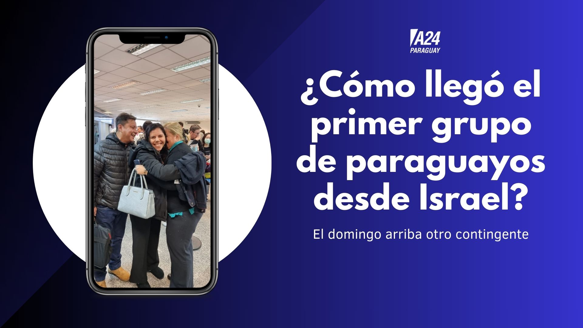 Alegría en casa: Siete paraguayos volvieron al país