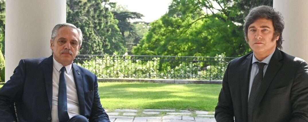 Argentina: Javier Milei y Alberto Fernández se reunieron