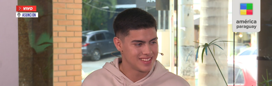 Iván Martínez, el jugador más joven del Club Libertad