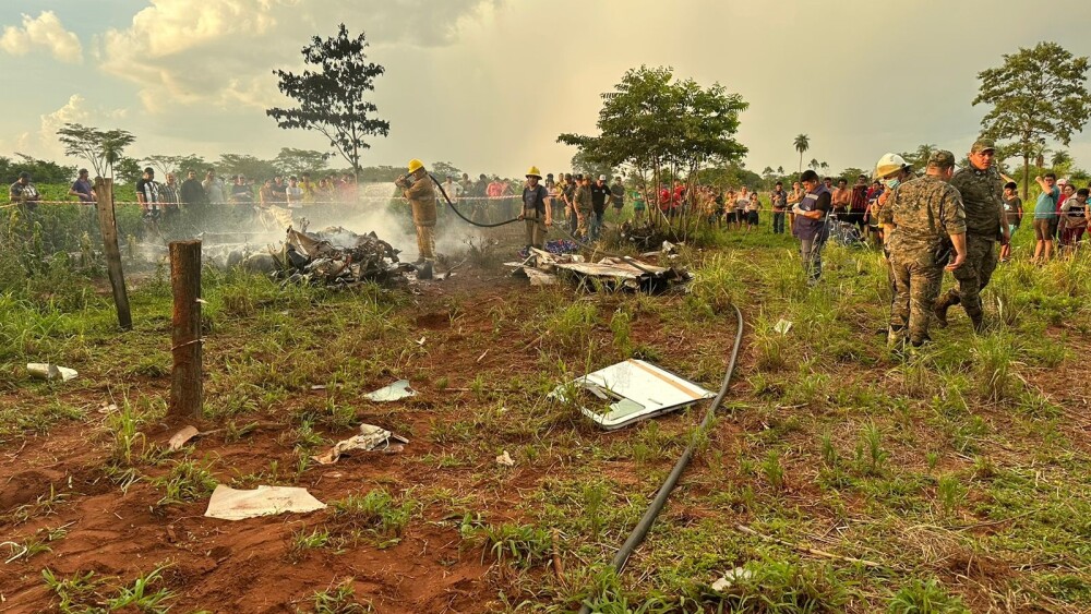 San Pedro: Fallece diputado en accidente aéreo