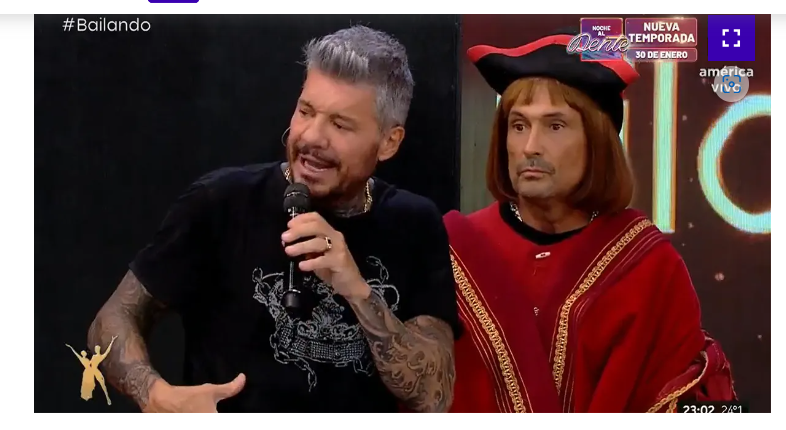 Tinelli mandó al frente a «El Tirri» en el «Bailando»