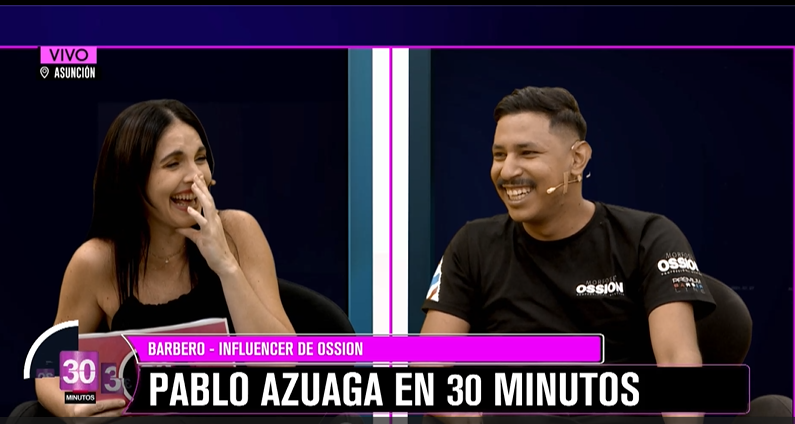 Pablo Azuaga, el influencer más destacado en «30 Minutos»