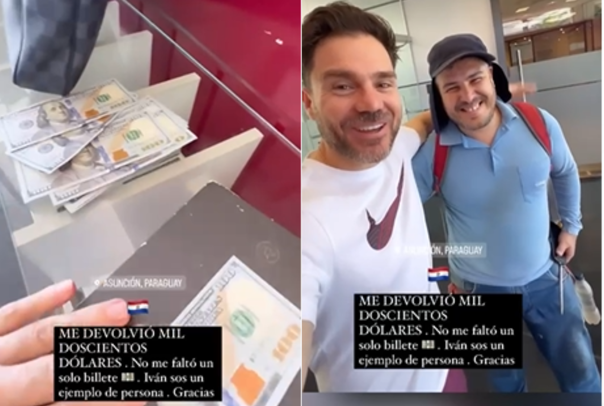 Omar Castorino: «Me devolvió 1.200 dólares»