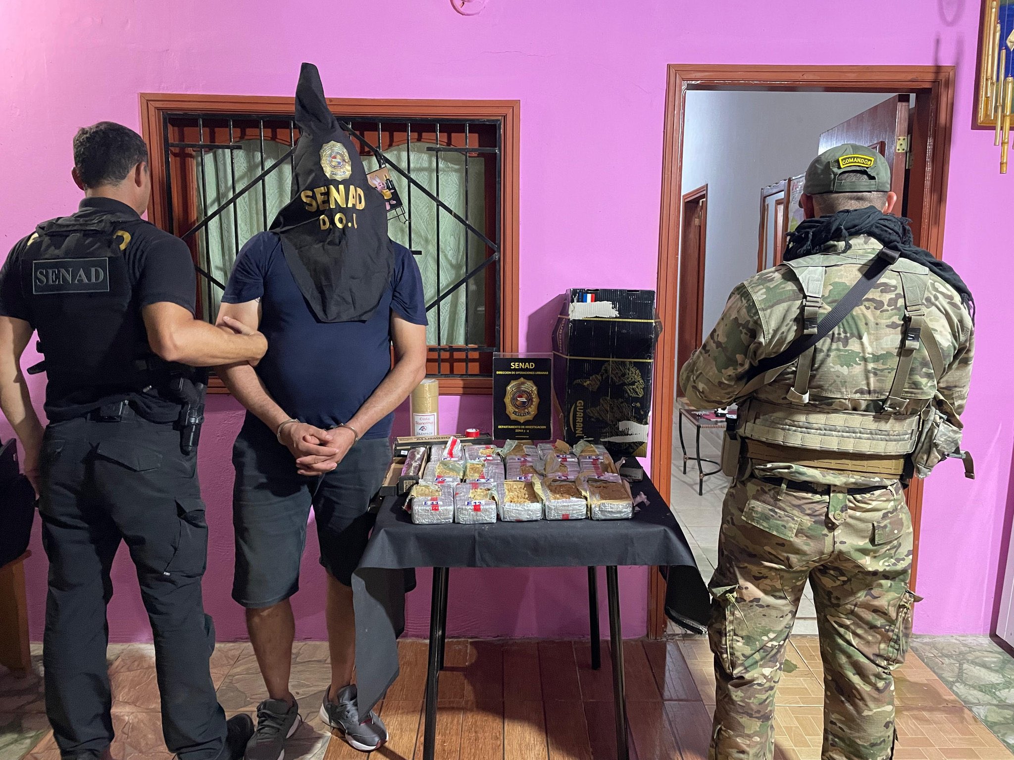 Golpe al microtráfico: Desmantelan operación de «Crack» en Limpio