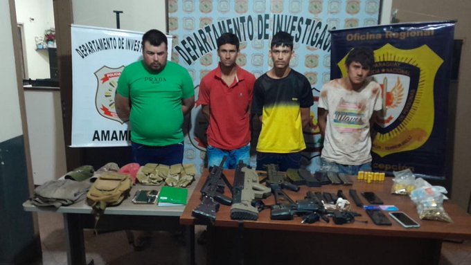 Amambay: Detienen a 5 personas por séxtuple homicidio