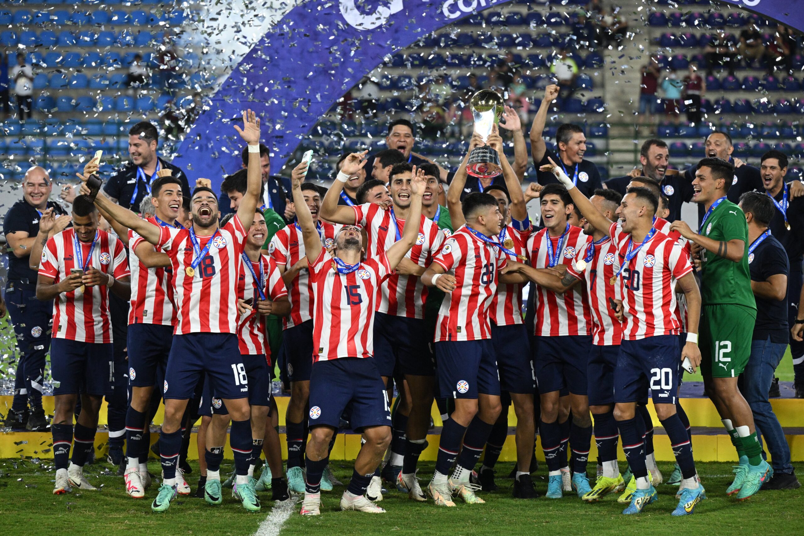 ¡Paraguay campeón sub 23!