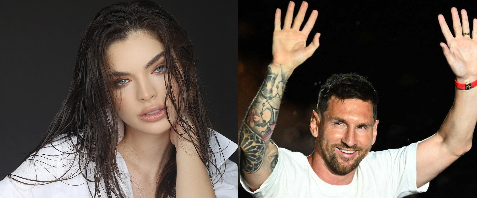 Nadia Ferreira demostró, una vez más, su apoyo a Messi