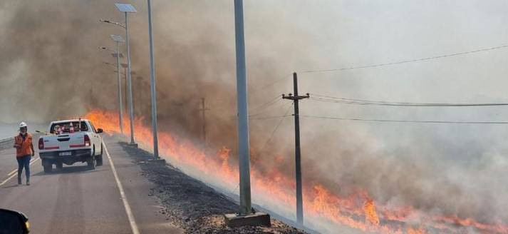 Ande afirma que incendios fueron provocados