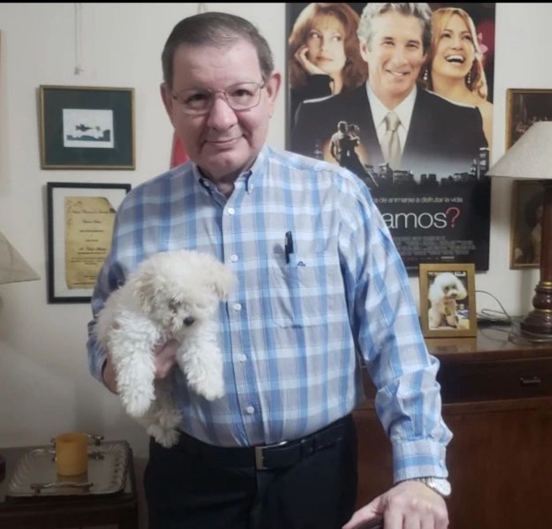 Carlos Martini celebró su cumple con un nuevo compañerito