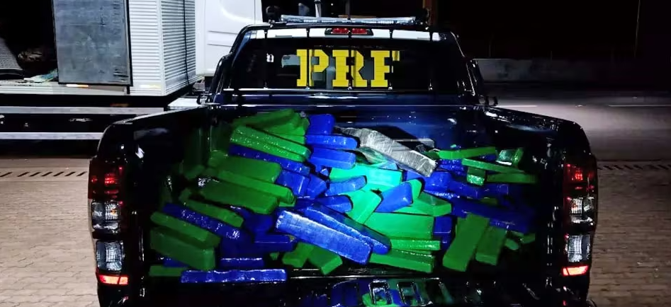 Paraguayos atrapados en Brasil con 300 kilos de marihuana