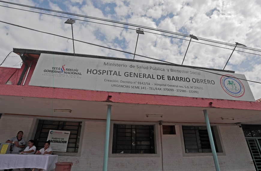 Salud abre sumario a 12 funcionarios del Hospital de Barrio Obrero