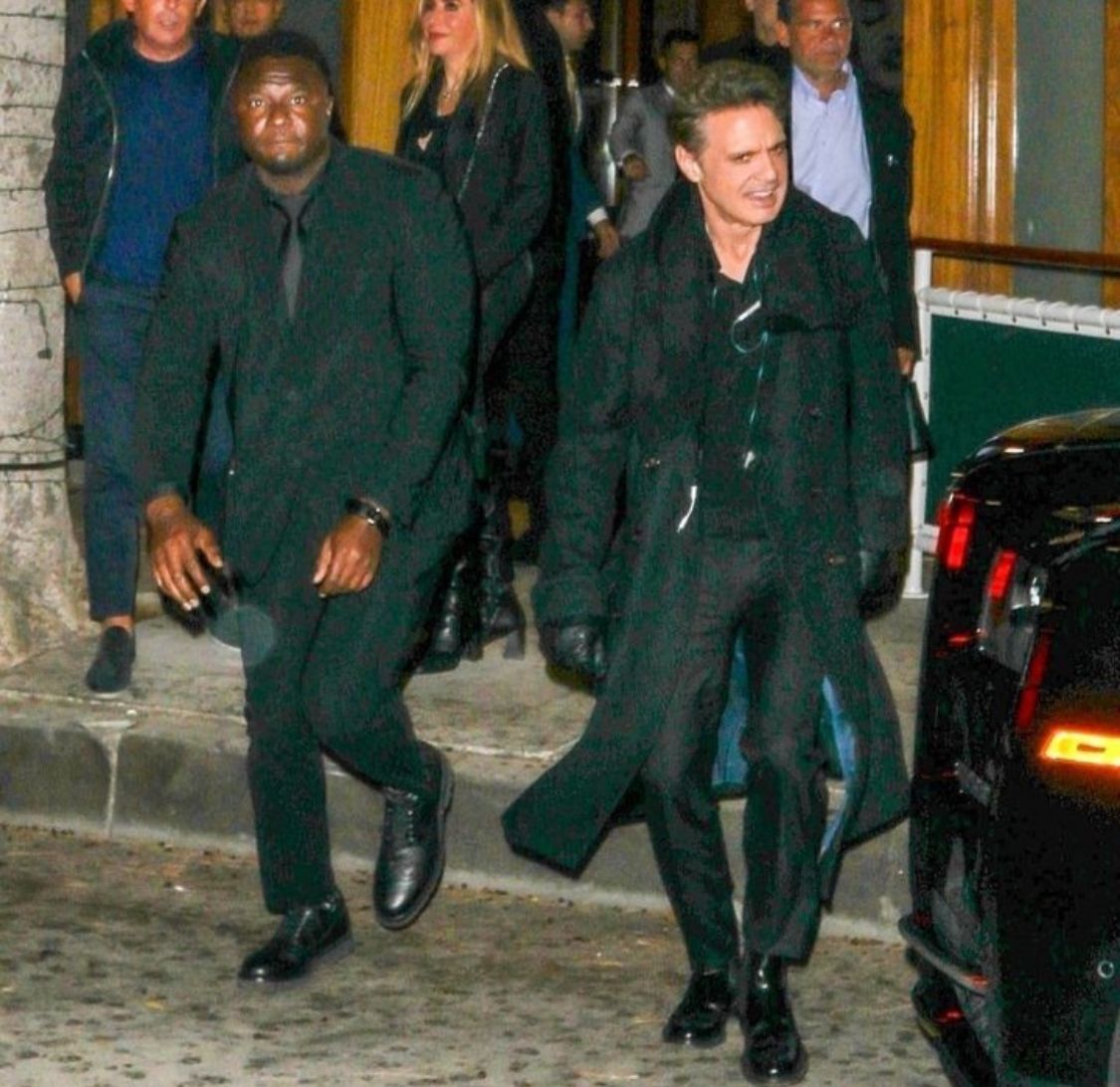 Se viralizaron las fotos de Luis Miguel sin maquillaje