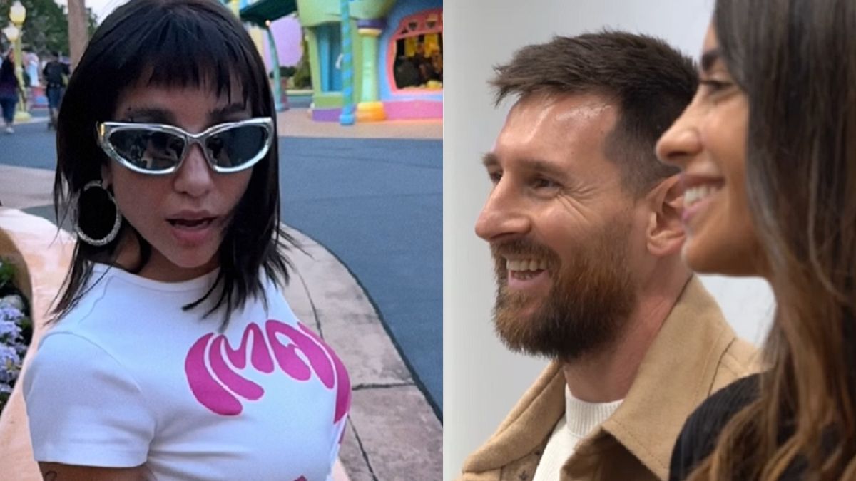 La sorpresiva aparición de Messi en show de María Becerra