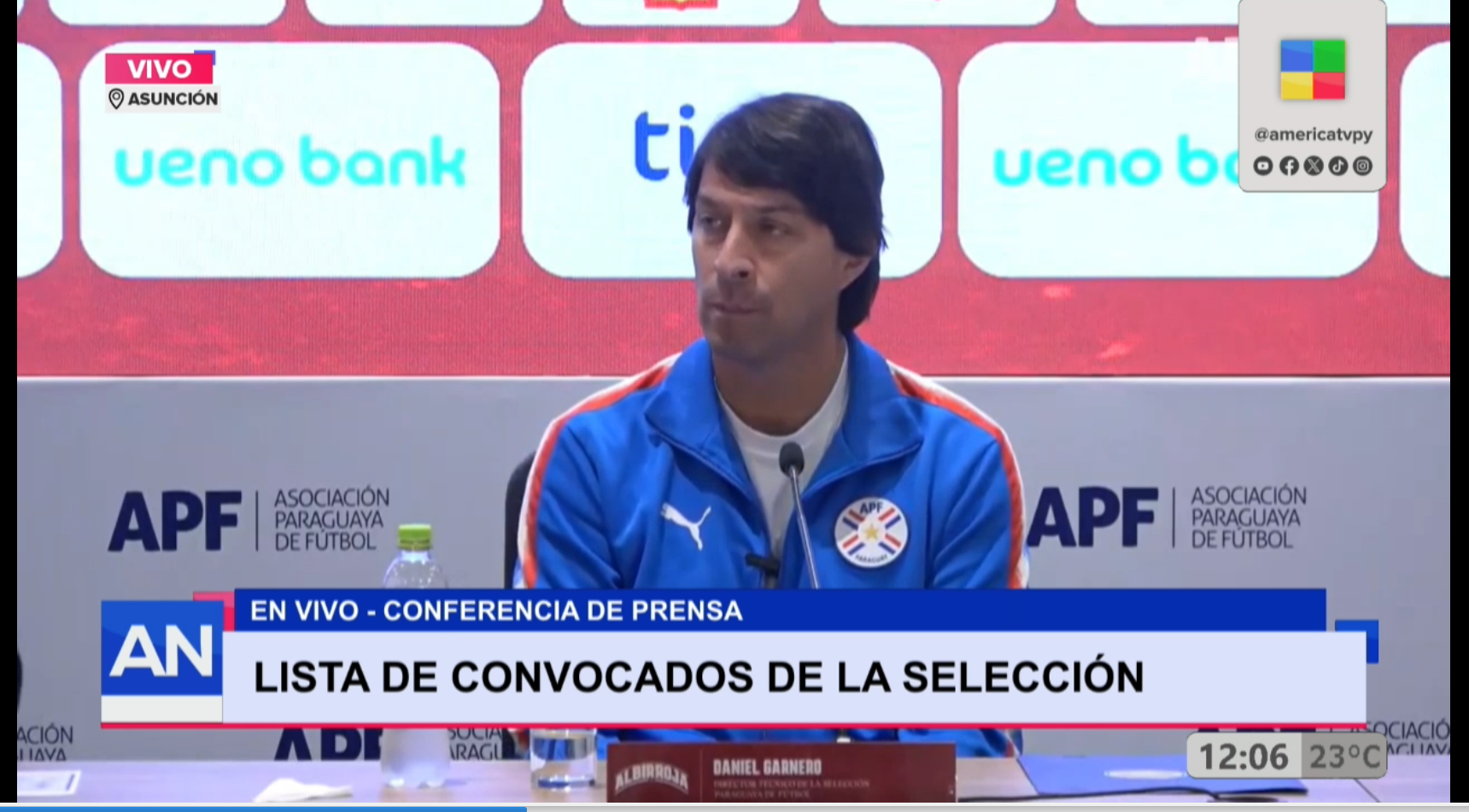 Garnero y su expectativa de los amistosos Fecha FIFA