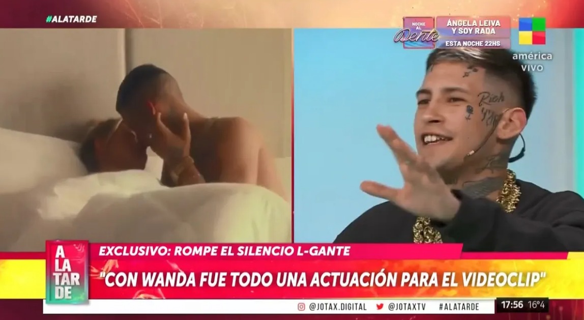 L-Gante reveló cuál es su actual relación con Wanda Nara