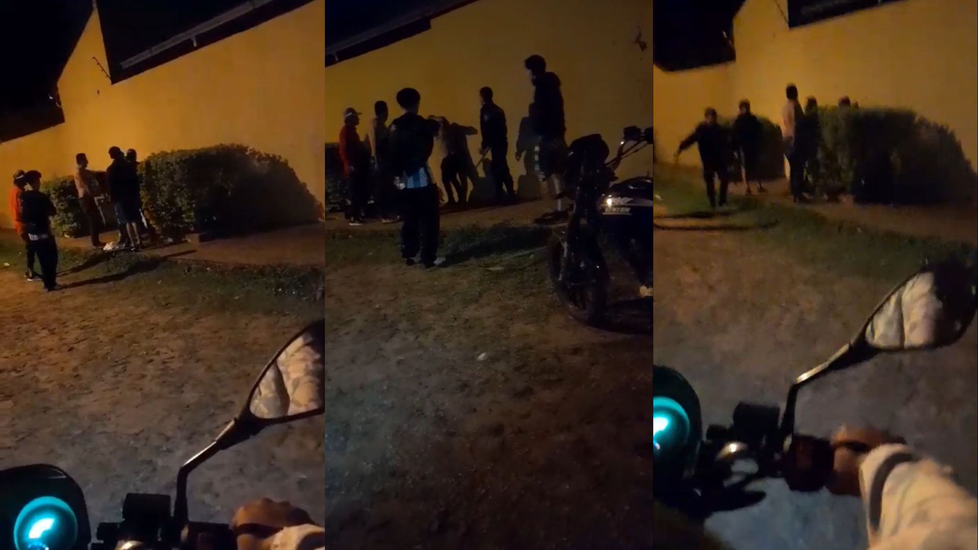 Huyó y lo redujo a «cachiporrazos»