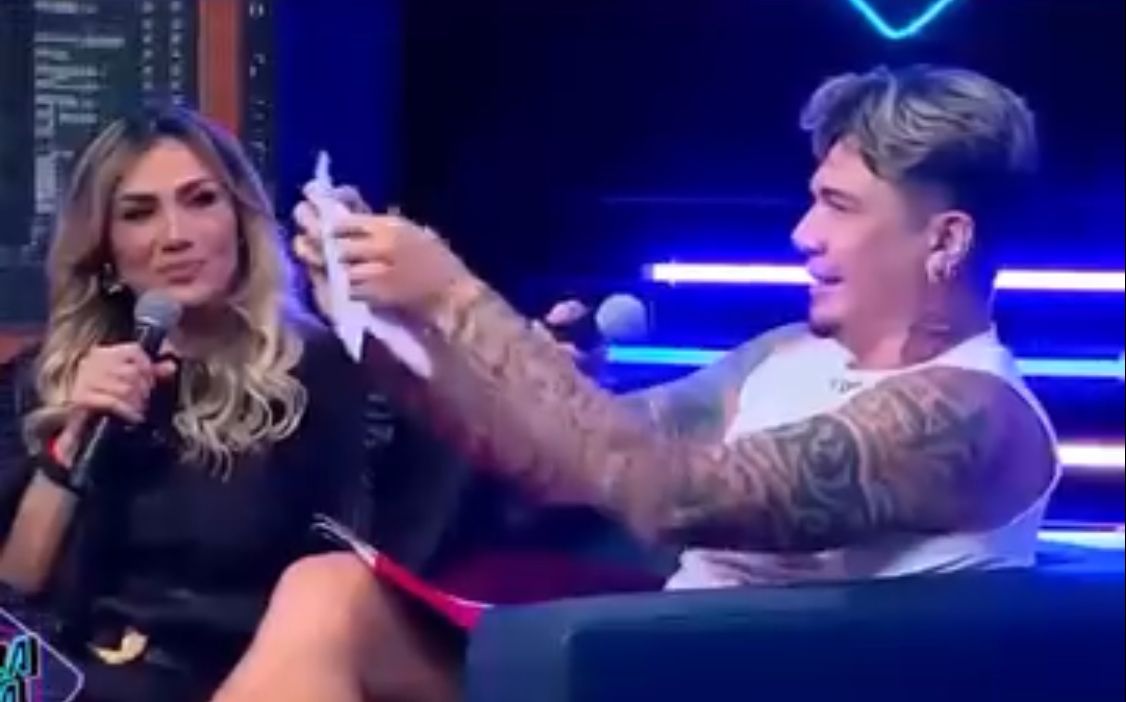 Lazaga rompió en vivo su contrato con el Baila Conmigo Paraguay