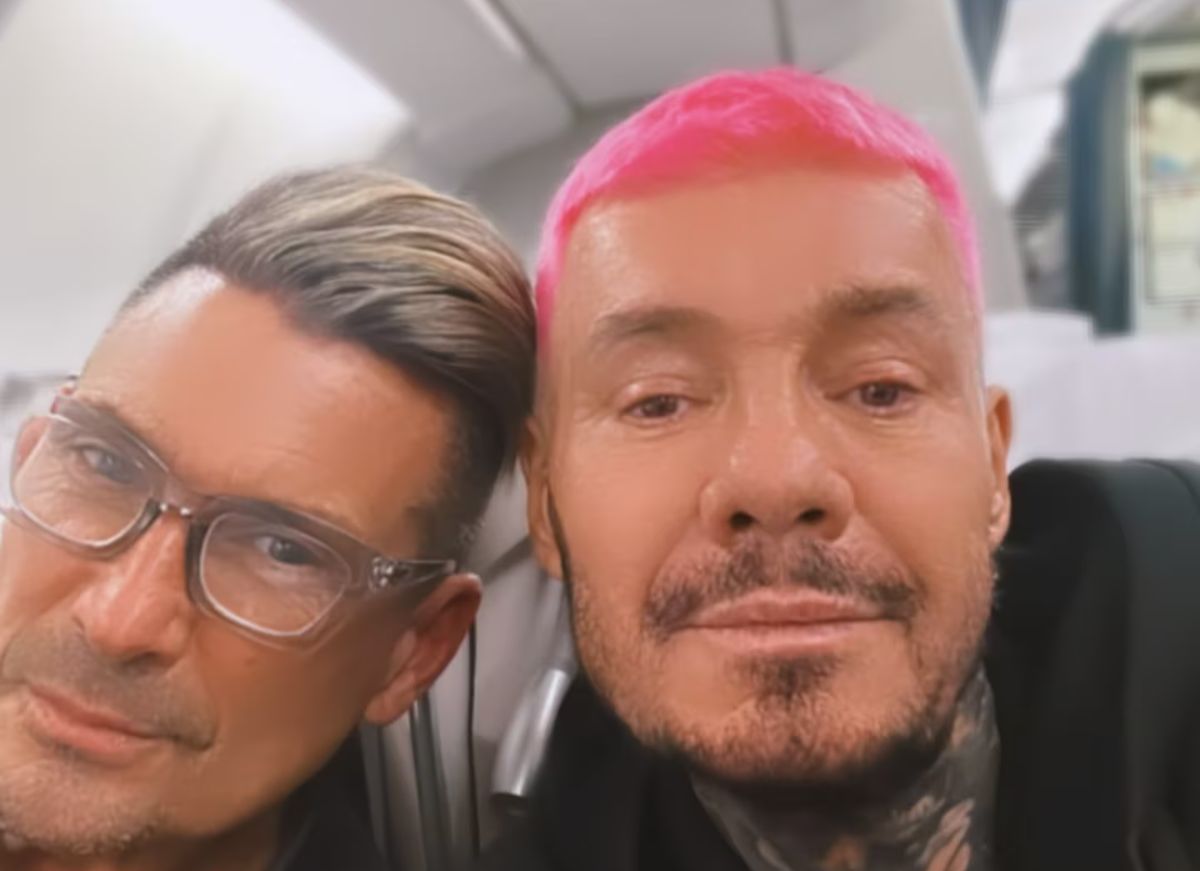 El nuevo look de Marcelo Tinelli con peinado extravagante