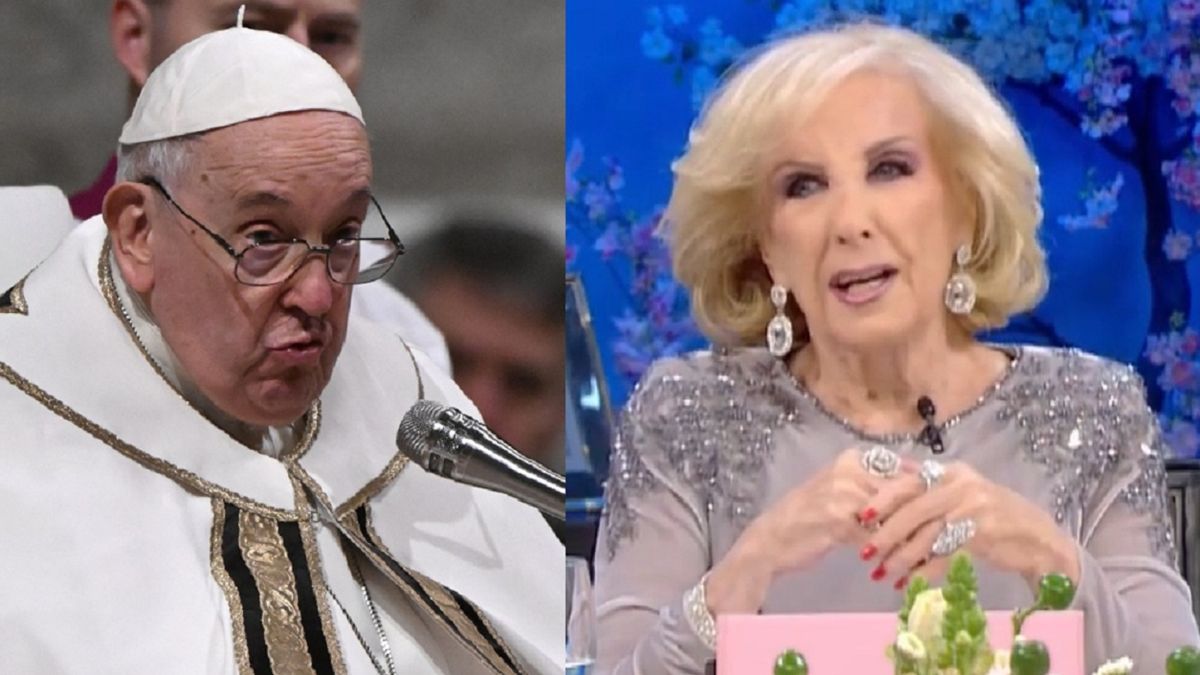 El picante y sorpresivo reclamo de Mirtha Legrand al Papa Francisco