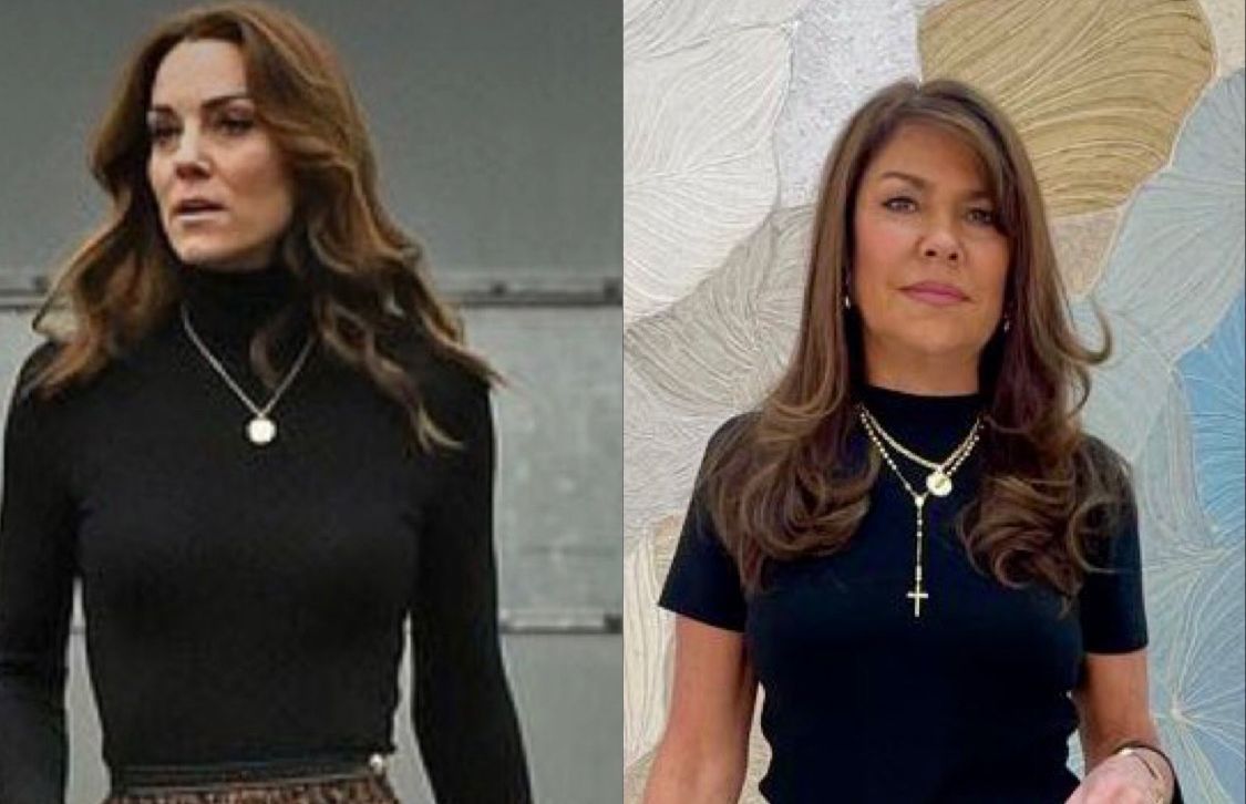 Celeste Amarilla cree que la princesa de Gales le copia el look