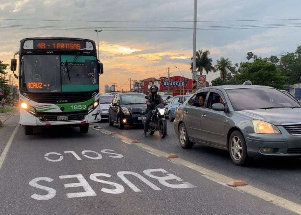 Ruta Mariscal Estigarribia tendrá carril único de buses