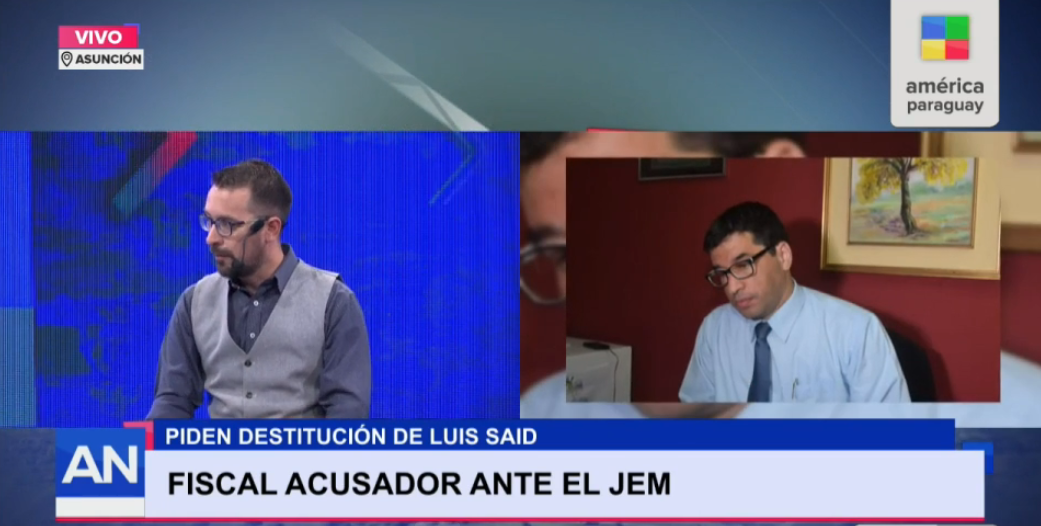 Piden destitución de fiscal Luis Said