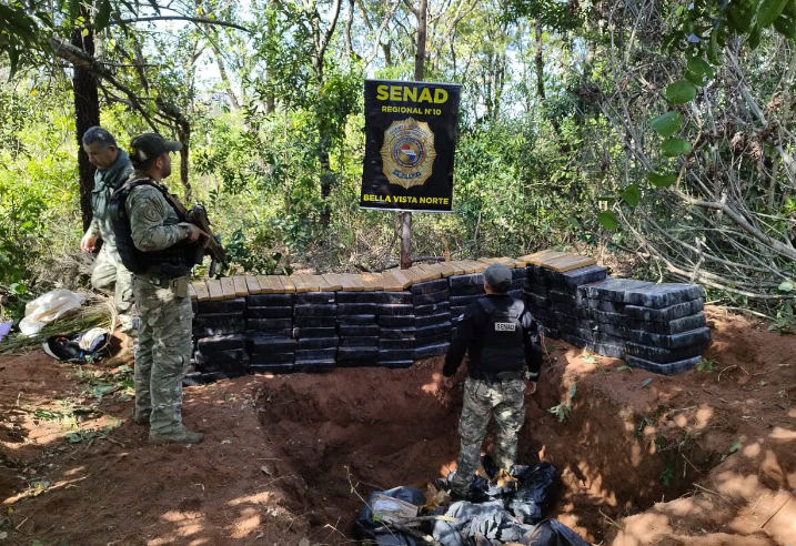 Desmantelan narcotúneles en Amambay