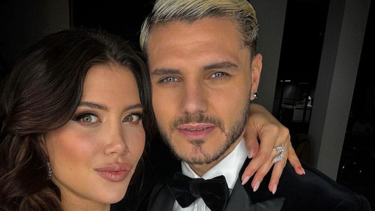Salió a la luz una foto de Wanda llorando durante una charla con Mauro Icardi