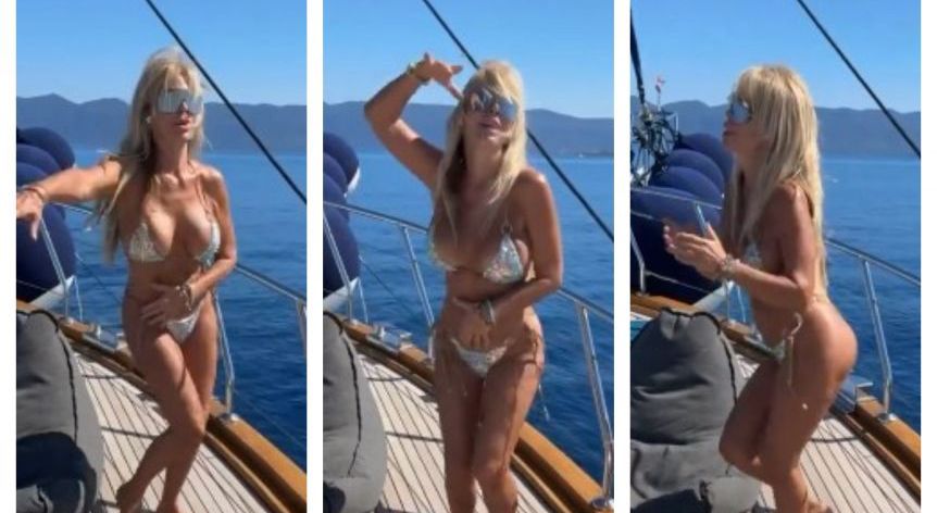 Graciela Alfano prendió fuego en las redes con su video en bikini