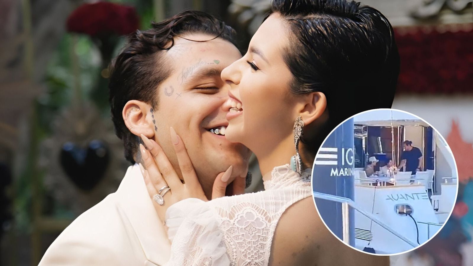 Christian Nodal y Ángela Aguilar demuestran su amor sin censura