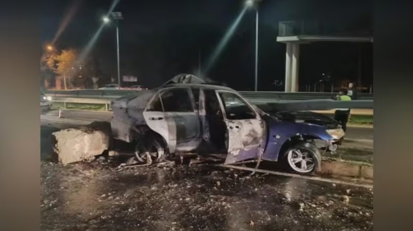 Accidente fatal termina en incendio