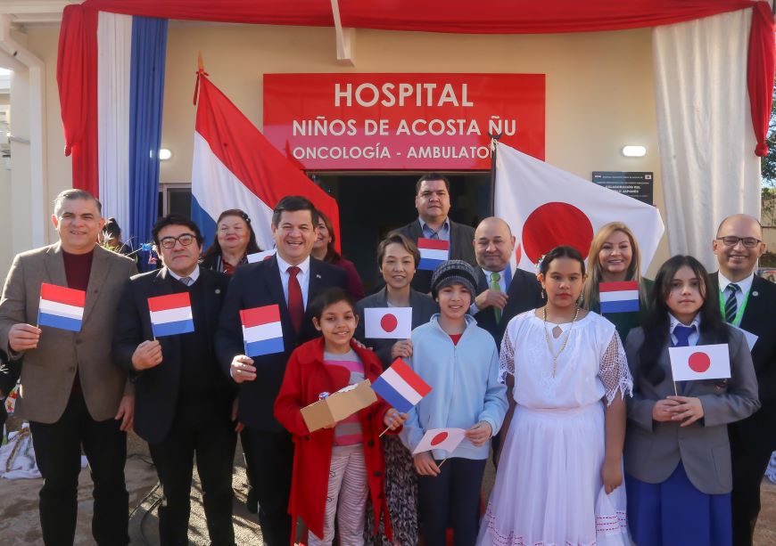 Inauguran pabellón oncológico en Hospital Pediátrico “Niños de Acosta Ñu”