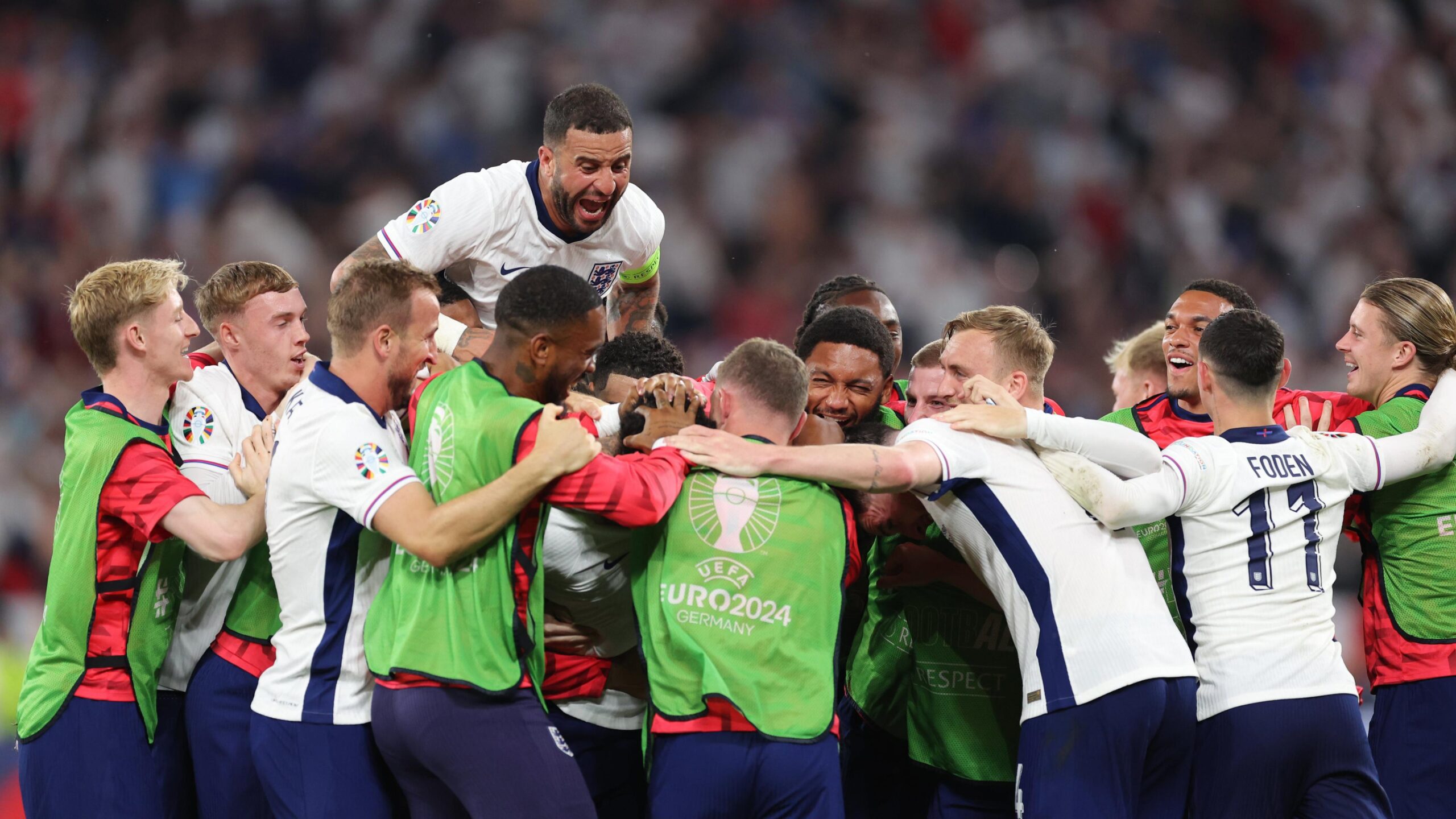 Inglaterra es finalista de la Eurocopa 
