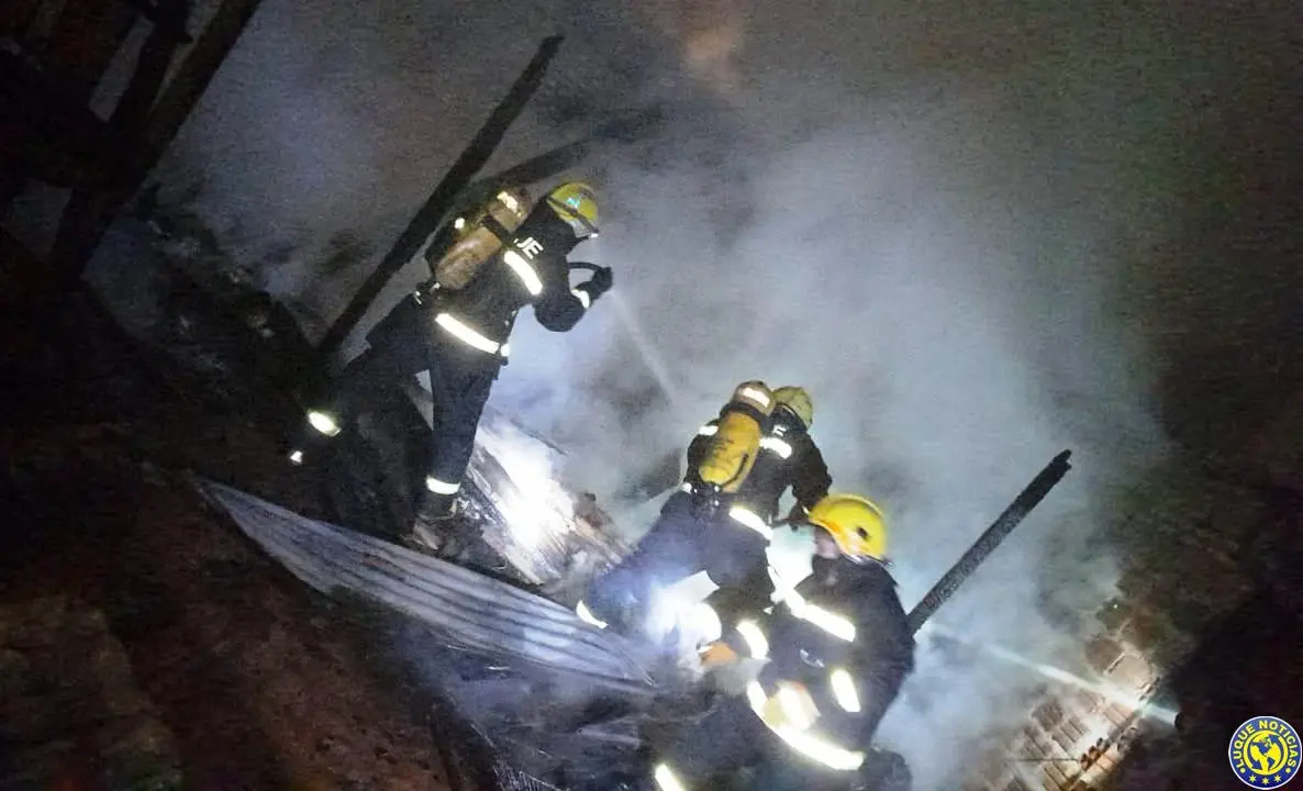 Tragedia en Luque: hombre fallece calcinado en incendio