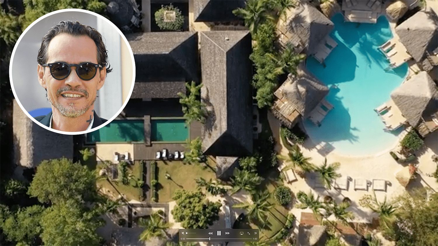 ¡Mala noticia! Se incendió la casa de descanso de Marc Anthony