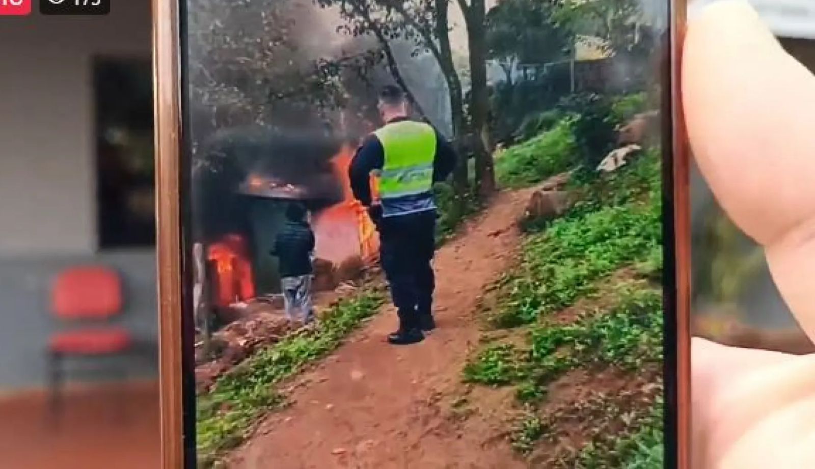 Quemó la casa de su hermana por venganza