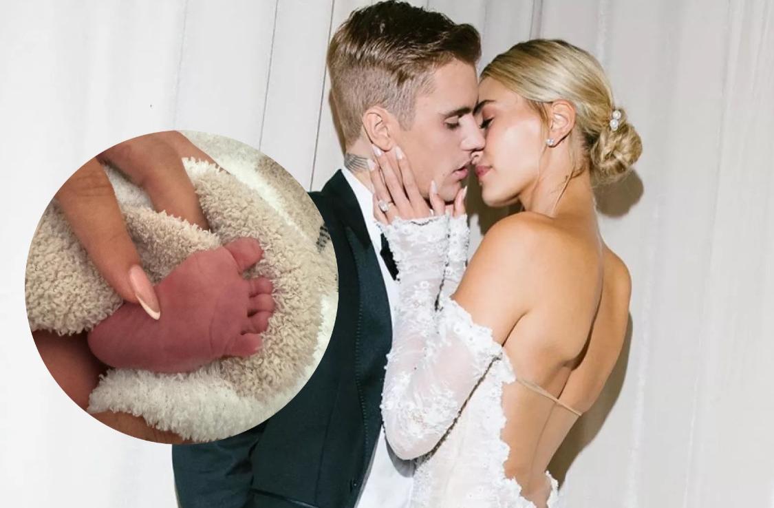 La primera foto del hijo de Justin Bieber y Hailey Baldwin a horas de su nacimiento