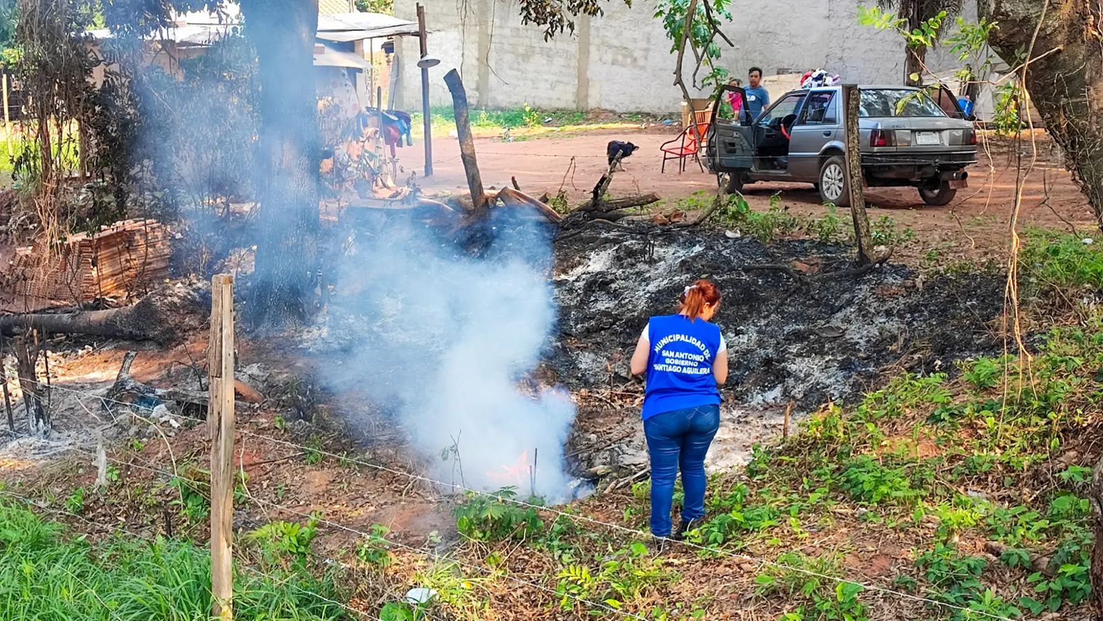 En San Antonio multarán a los que queman basura