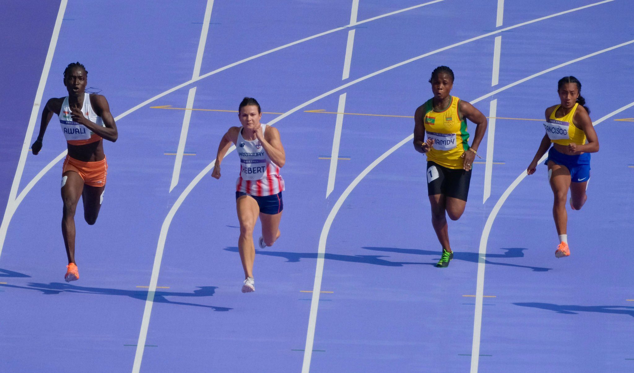 Hiebert, novena en velocidad y le dijo adiós a los JJ. OO