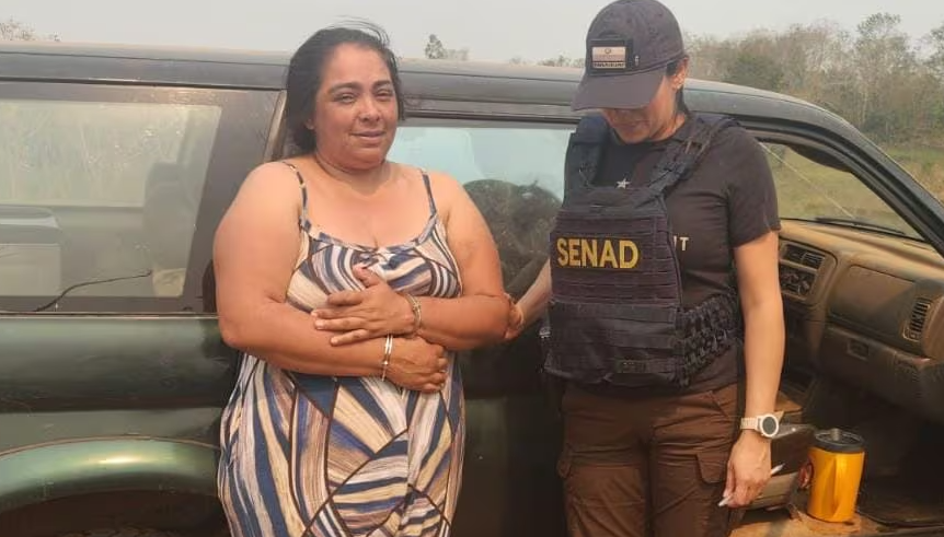 Senad capturó a Selva Portillo alias «Selva Hũ»