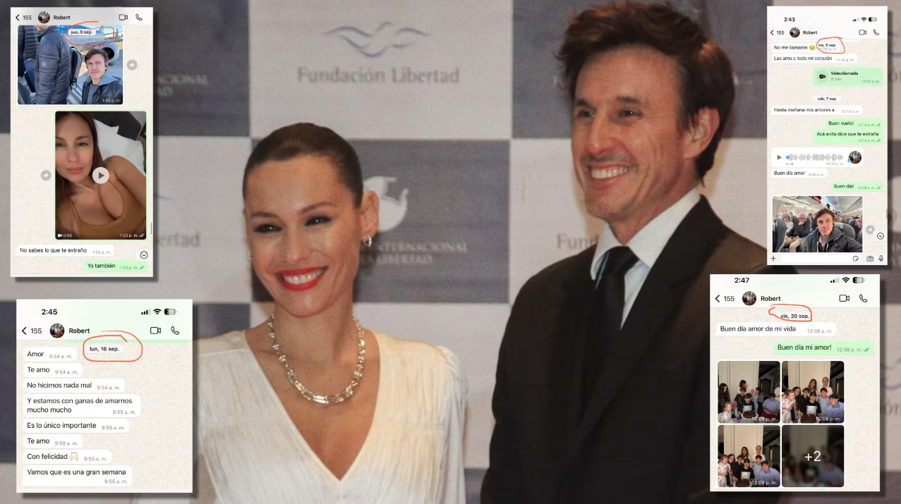 Pampita desmiente separación y mostró las pruebas