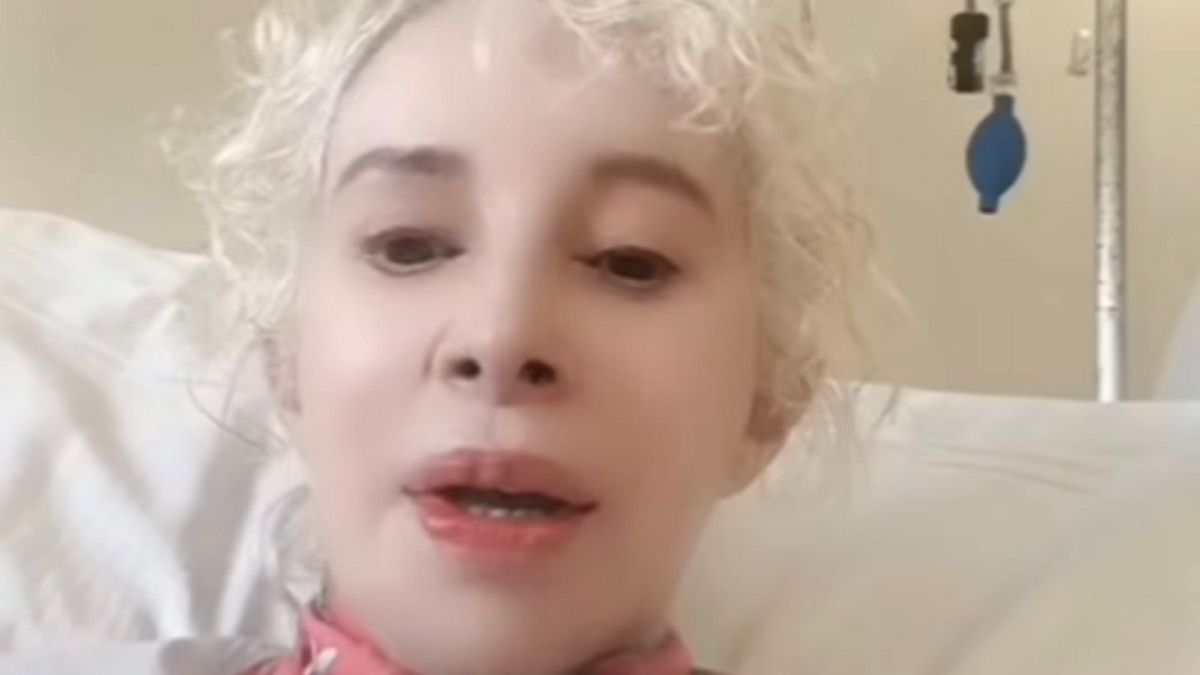 Nacha Guevara habló desde su internación tras haber sido operada